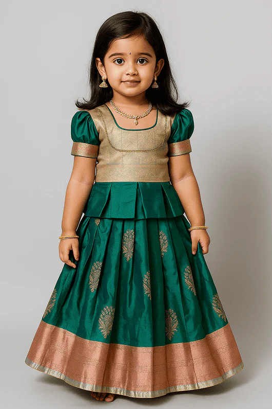 Pure Silk Pavadai
